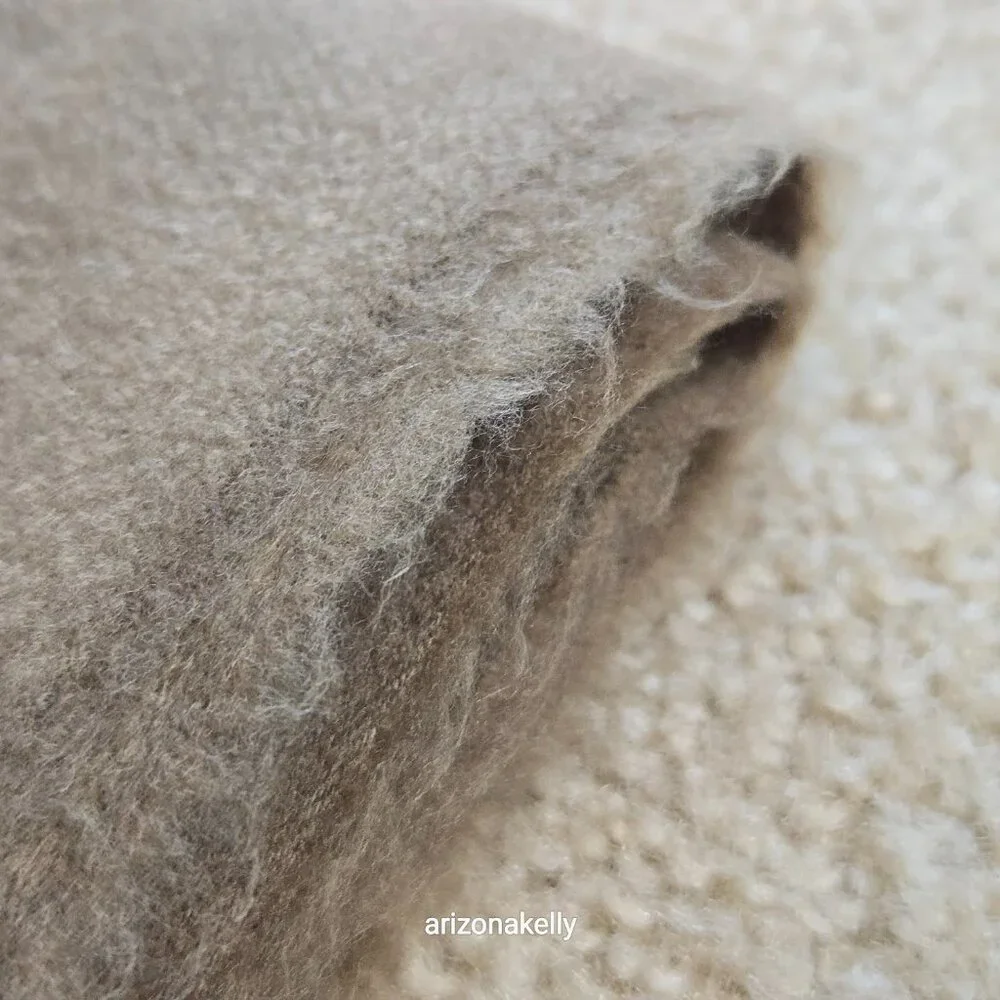 NWT Sky Cashmere Scarf Greenish Brown